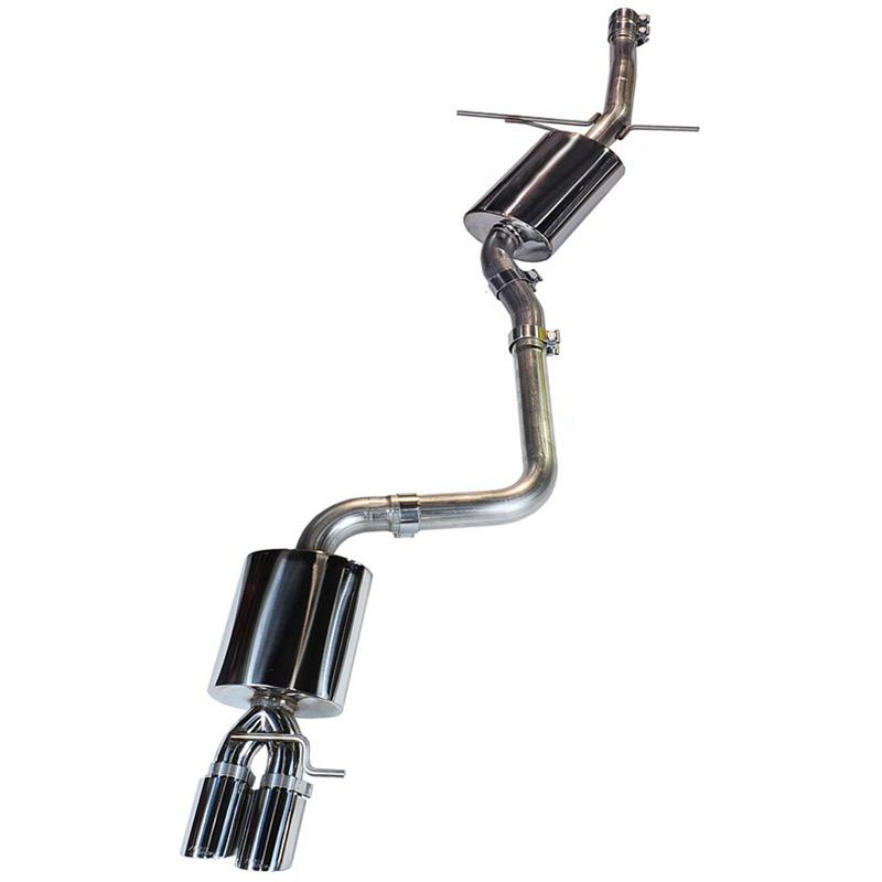 AWE Tuning Touring Edition Exhaust System - Non-Resonated - No Tips (Turn Downs) 3020-31022
