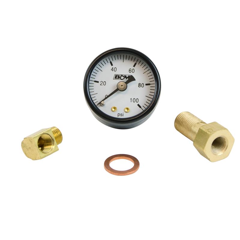 B&M Racing Fuel Pressure Gauge 46054