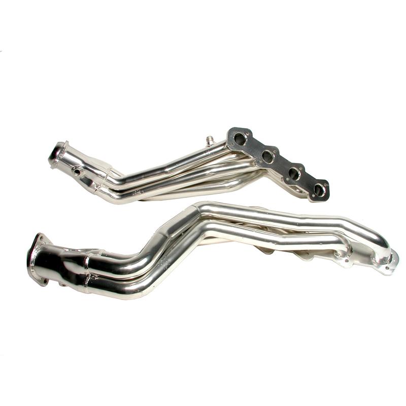 BBK Performance Long Tube Exhaust Header - Full Length - Direct Fit Design - Incl 2 High-Flow Catalytic Converters 40215