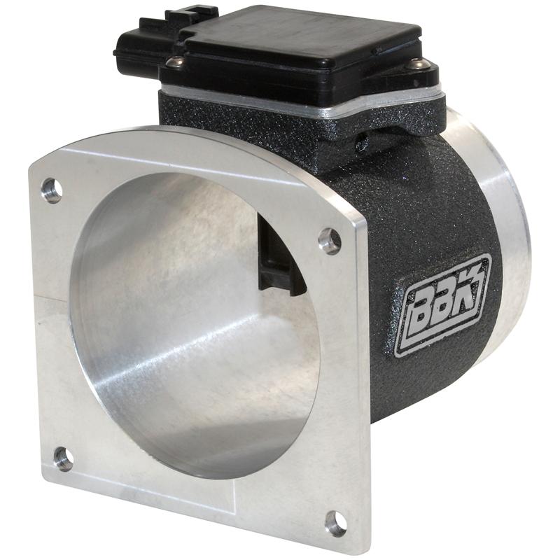 BBK Performance Mass Air Meter - Aluminum - 19 lb. Calibration - Cold Air Calibrated - CNC Machined-Aluminum 8002