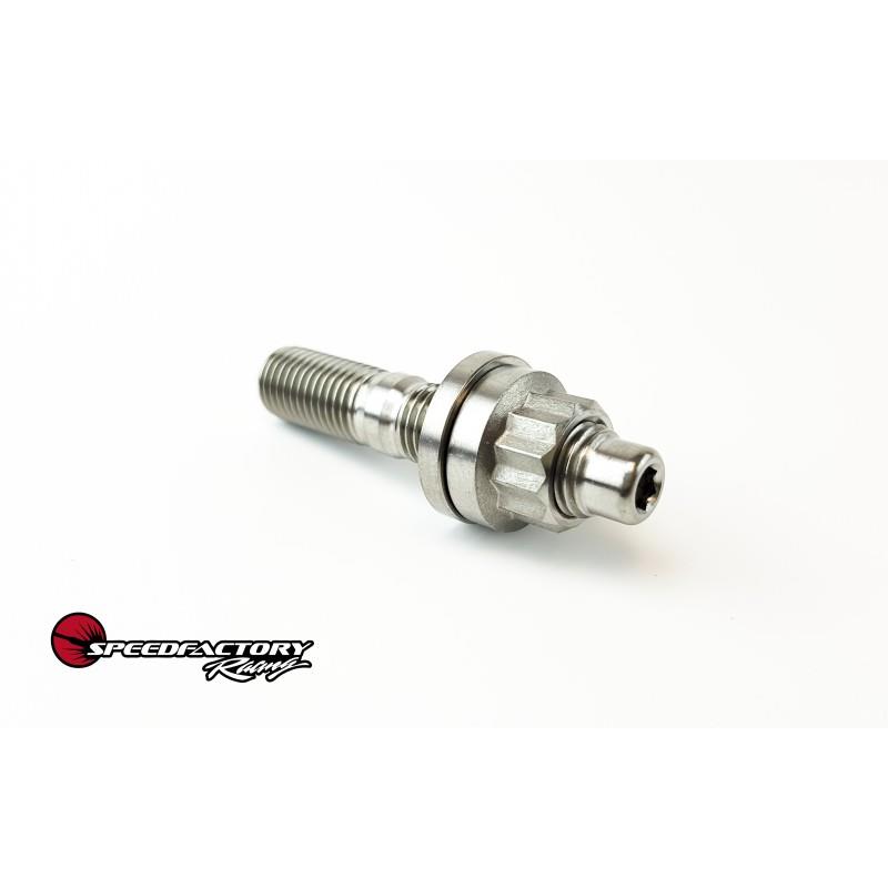 Speed Factory Racing 1JZ/2JZ Exhaust Manifold Titanium Stud Kit - Raw Finish