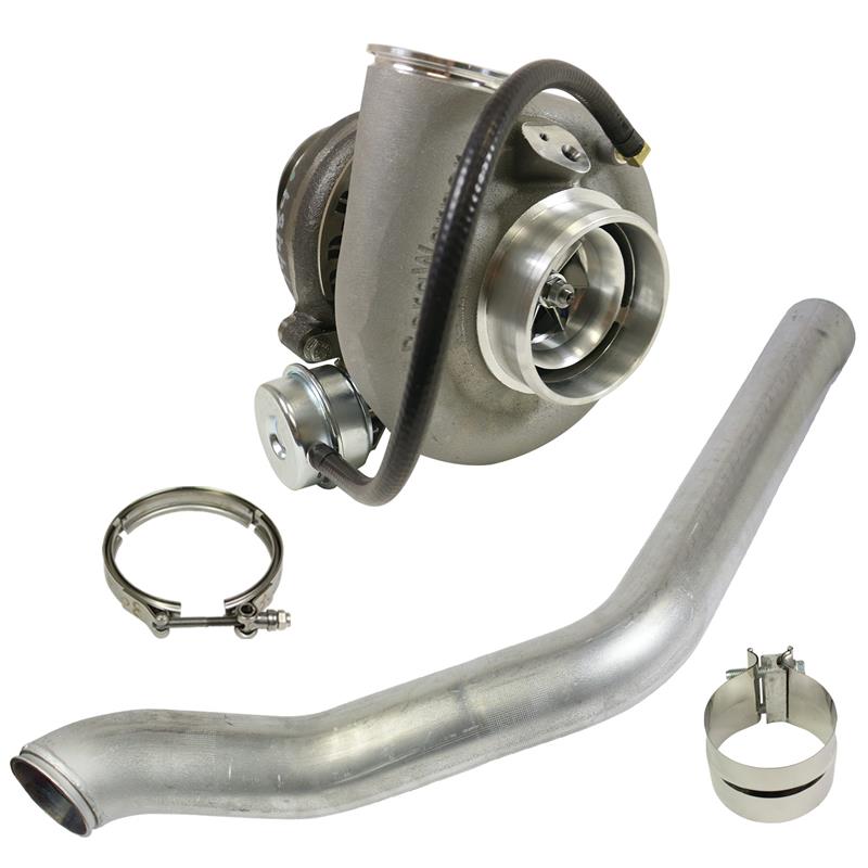 BD Diesel Super B Single Turbocharger Kit - SX-E S361 - 500 hp - Incl. Downpipe/V-Band Clamp/Band Clamp 1045265