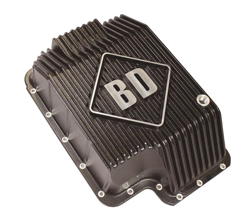 BD Diesel Deep Sump Transmission Pan - Holds 2 Extra Quarts - For Use w/E4OD/4R100/5R110 1061716