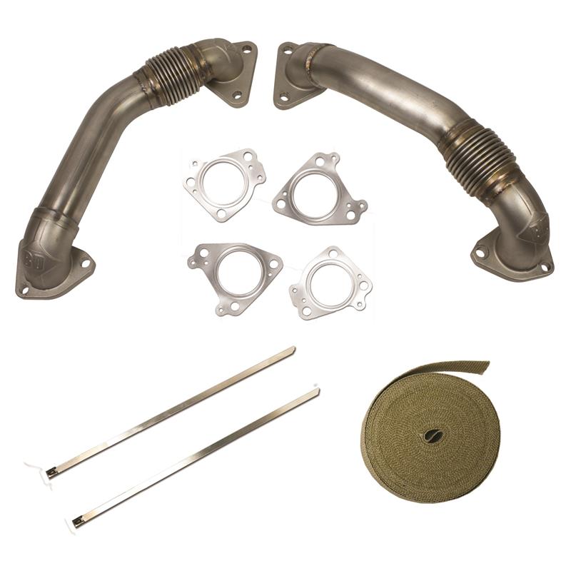 BD Diesel Turbo Up Pipe Kit - Incl Pipes, Gaskets & Hardware 1043800