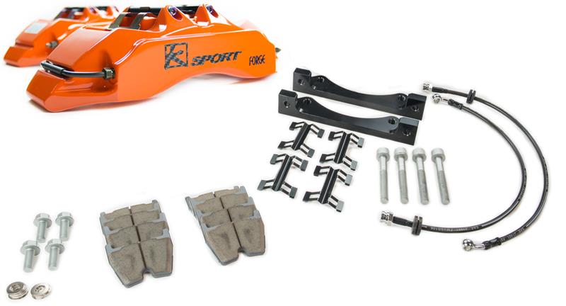 Ksport RC5 Replacement Brake Pads - For 2 Piston Caliper, 11in Rotor - Set of 4 Pads BPRC105