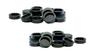 Manley Wear Caps - Fits.2740" stem valves (7 mm) - Set of 8 42118-8