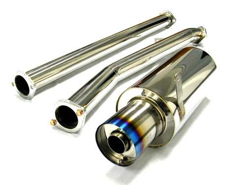 Megan Racing Turbo Type Catback - Incl Adapter To Fit Both OEM And Aftermarket 3" Piping MR-CBS-ME95GSX