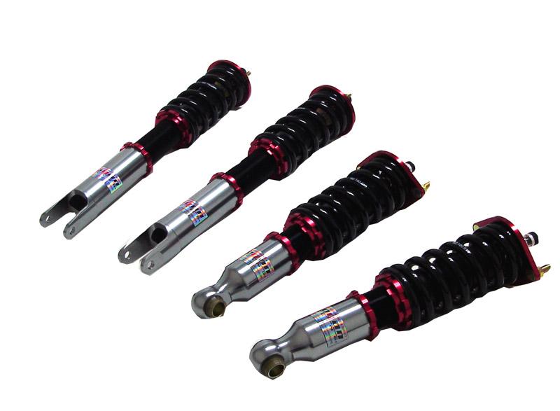 Megan Racing Street Series Coilovers - 32 Way Adjustable - Camber Adjustable - Rear OEM Top Mounts Are To Be Re-Used MR-CDK-AMD14