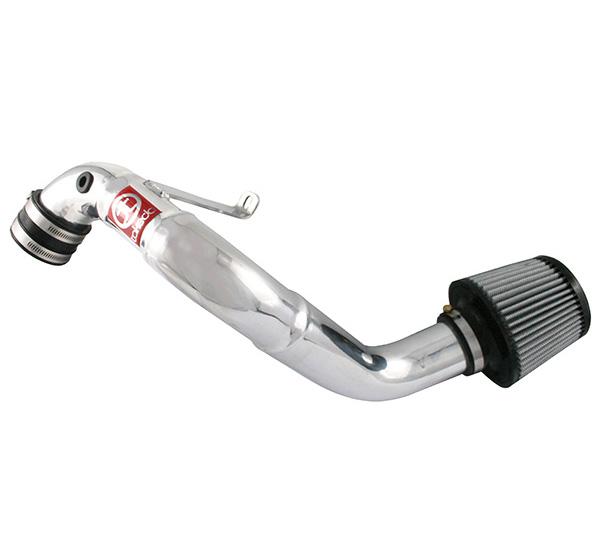 Takeda Stage-2 Pro DRY S Air Intake System - Incl. Air Filter - Clear Coat Polished Anodized Tube, Couplers, Hardware - +7 HP/+14 Lbs. x Ft. Torque TA-1006P