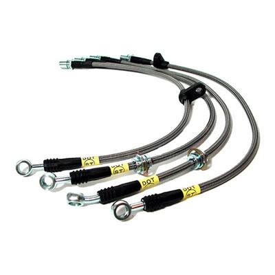Techna-Fit Brake Line Kit - 4 Line Kit 30404-CLR