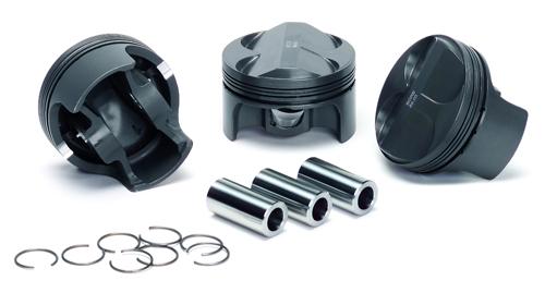 Supertech Performance Piston Kit - For Naturally Aspirated/Nitrous Applications - For use w/ Ring Set GNH8450 P4-H845-P5