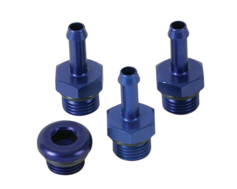 Turbosmart FPR Fitting Kit - 1/8NPT Male to 1/8NPT Female 90 TS-0402-1123