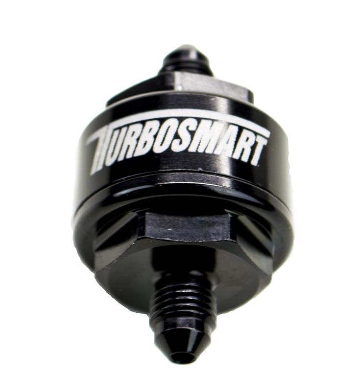 Turbosmart Billet Turbo Oil Feed Filter - w/ 44 Micron Pleated Disk Stainless Steel Washable Screen Filter TS-0804-1002