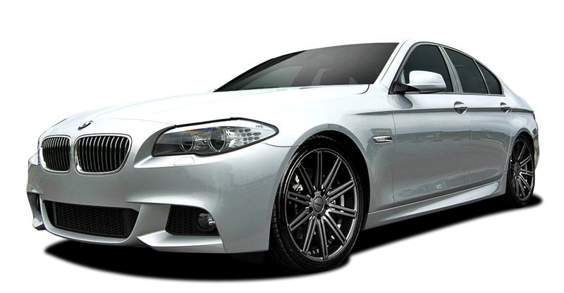 Vaero M Sport Look 5 Piece Kit - Includes M Sport Look Front Bumper Cover (109832), M5 Look Side Skirt Rocker Panels (109833), M Sport Look Rear Bumper Cover (109835), M Sport Look Rear Diffuser 109883