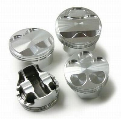 SRP Pistons - Dome - Oil Rail Support Included - Set of 8 Pistons - Recommended RingSet: S100S8-4155-5 142024
