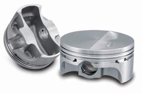 SRP Pistons SRP Professional Pistons - Flat Top - Oil Rail Support Included - Set of 8 Pistons - Required Ringset (not included): JG3208-3571-0 271106