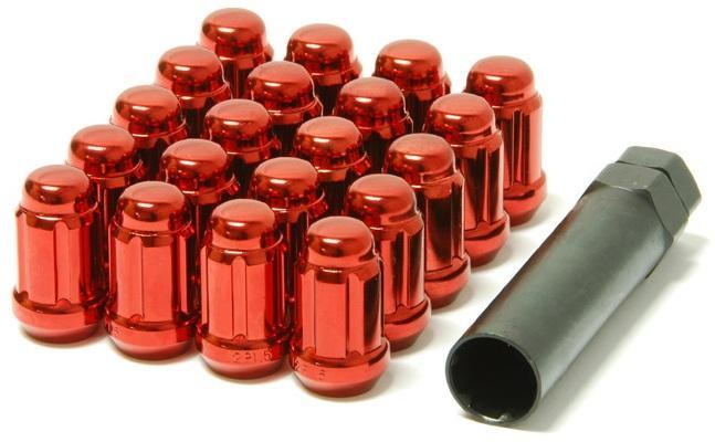 Wheelmate Products Muteki Lug Nuts - Open End - 20Lugs & Adapter Key 31885C