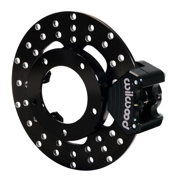 Wilwood Engineering Dynalite Floater Drag Brake Kit - Solid Steel Rotor - N/A Minimum Wheel Size - Pad Shape 6812 - Reqrs Welding Bracket to Spindle - Reqrs Spindle Mount Wheels w/ 5 x 4.75" PCD 140-3326