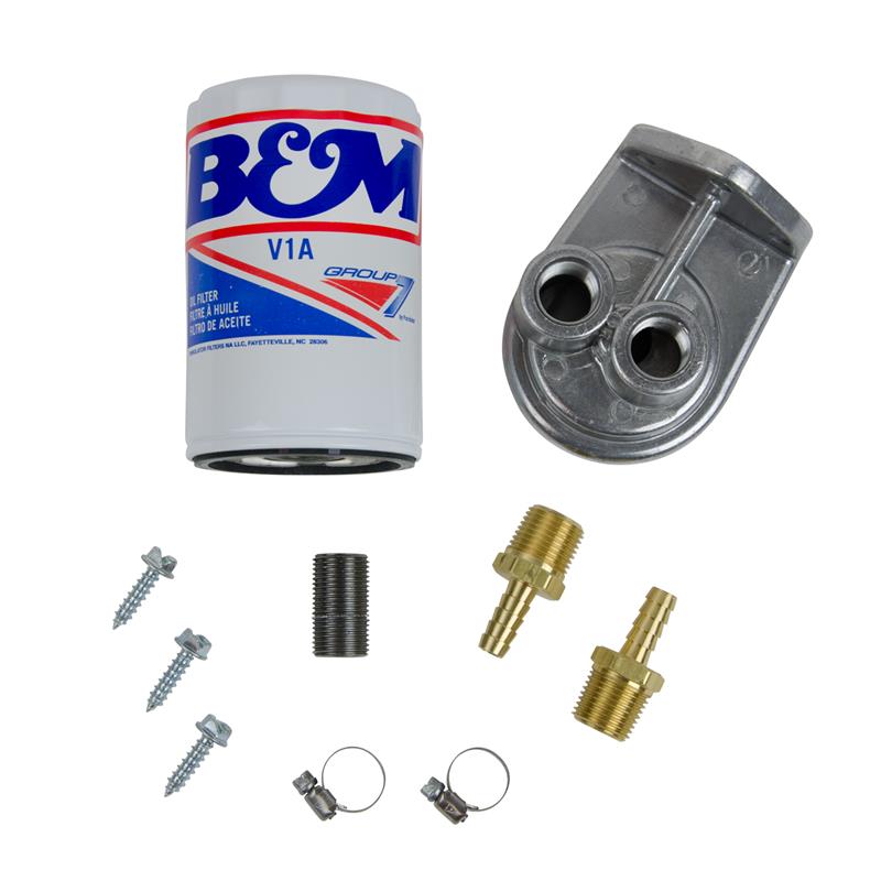 B&M Racing Remote Transmission Filter Kit 80277