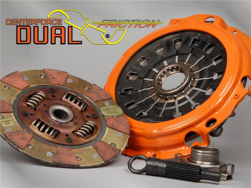 Centerforce Dual Friction Clutch Kit - Incl Pressure Plate, Disc, Throw Out Bearing, Alignment Tool DF012628