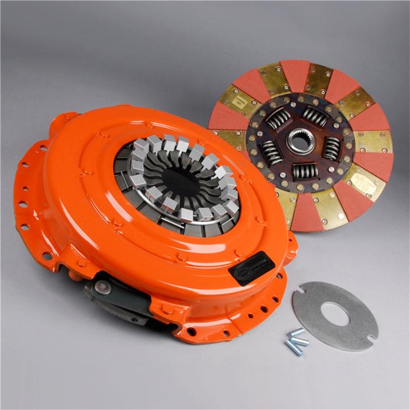 Centerforce Dual Friction Clutch Kit - Incl Pressure Plate, Disc, Dowel Pins, Shim, Bleedkit, Alignment Tool DF148679