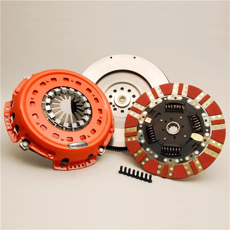 Centerforce Dual Friction Clutch Kit - Incl Pressure Plate, Disc, Flywheel, Alignment Tool DF935944