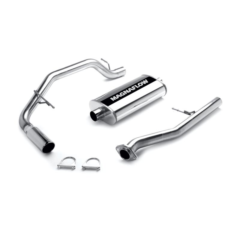 MagnaFlow MF Series - Stainless Cat-Back Exhaust - Single Passenger Side Rear Exit 15665