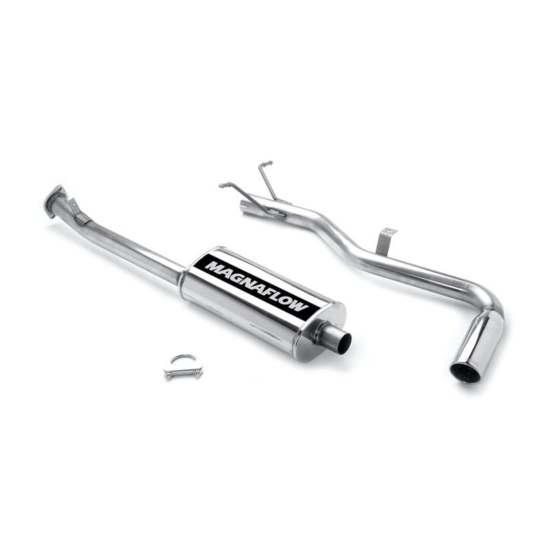 MagnaFlow MF Series - Stainless Cat-Back Exhaust - Single Driver Side Rear Exit 15865