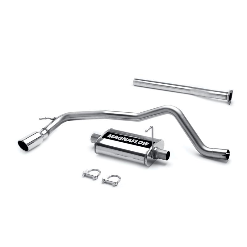 MagnaFlow MF Series - Stainless Cat-Back Exhaust - Single Passenger Side Rear Exit 15706