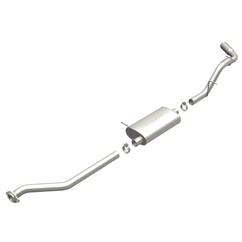 MagnaFlow MF Series - Stainless Cat-Back Exhaust - Single Passenger Side Rear Exit 15618