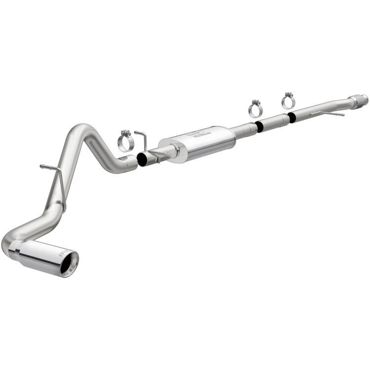 MagnaFlow Street Series - Stainless Cat-Back Exhaust - Incl Valve - Single Passenger Side Rear Exit 19469