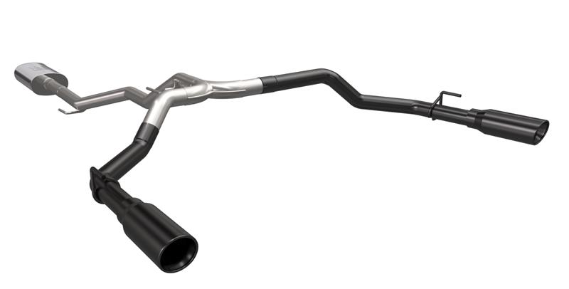 MagnaFlow Street Series - Stainless Cat-Back Exhaust - Single Driver Side Rear Exit 19487