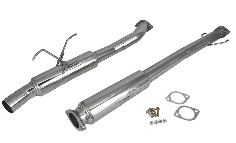 Injen Cat-Back Exhaust System - 3 in. - Incl. Stainless Steel Tubing/Muffler w/Logo/Hardware - HP Gains +10.0 HP/Torque Gains +11.0 ft./lbs. SES1900P