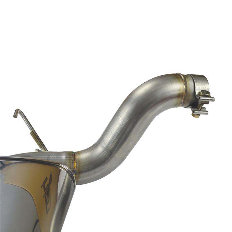 Injen Axle-Back Exhaust System - Incl. Stainless Steel Tubing/Hardware - High Tuck - Single Outlet - HP Gains +8 HP/Torque Gains +8 ft. lbs. - Not Legal For Sale Or Use In California SES5006AB