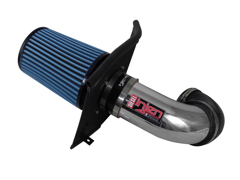 Injen Power-Flow Air Intake System - Incl. Tubing/Filter/Heat Shield/5 in. Velocity Stack/Hardware/Instruction - HP Gains +15.0 HP/Torque Gains +34.0 ft./lbs. - CARB Pending PF8074P