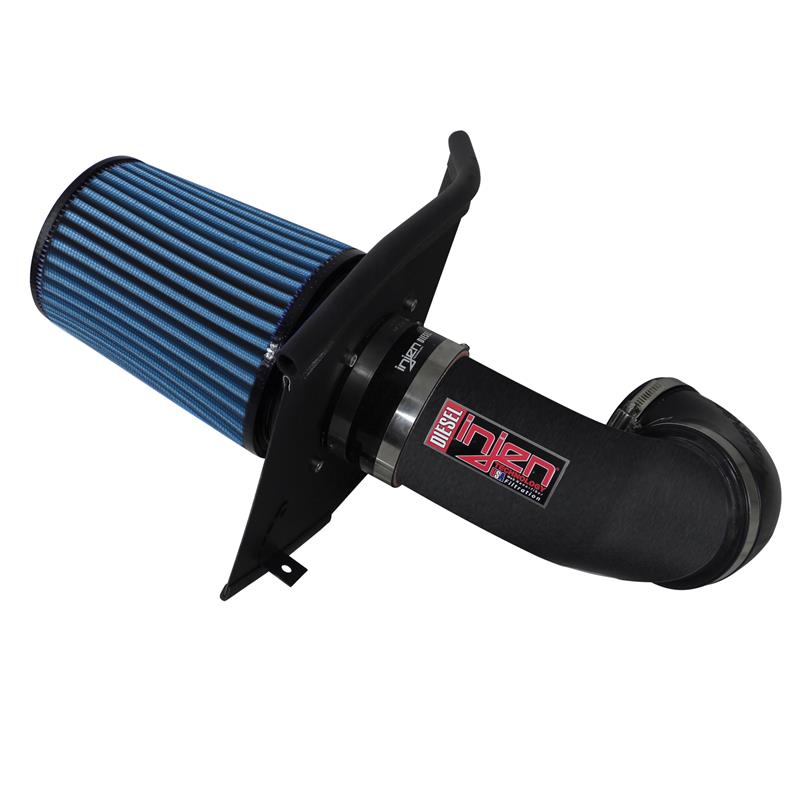 Injen Power-Flow Air Intake System - Incl. Tubing/Filter/Heat Shield/5 in. Velocity Stack/Hardware/Instruction - HP Gains +15.0 HP/Torque Gains +34.0 ft./lbs. - CARB Pending PF8074WB