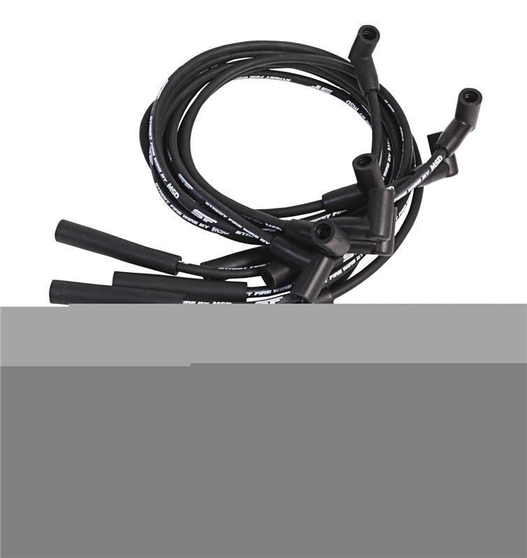Street Fire Spark Plug Wire Set - HEI Style - Kevlar Tailored Heli-Core 8mm 5541 Street Fire Spark Plug Wire Set - HEI Style - Kevlar Tailored Heli-Core 8mm 5541