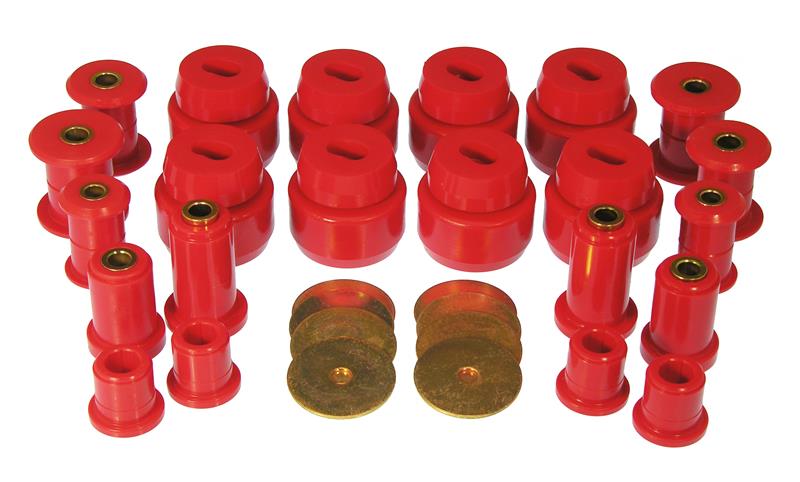 Prothane Total Kit - Incl Body Mounts/C-Arm Front/Spring And Shackle Rear 52413