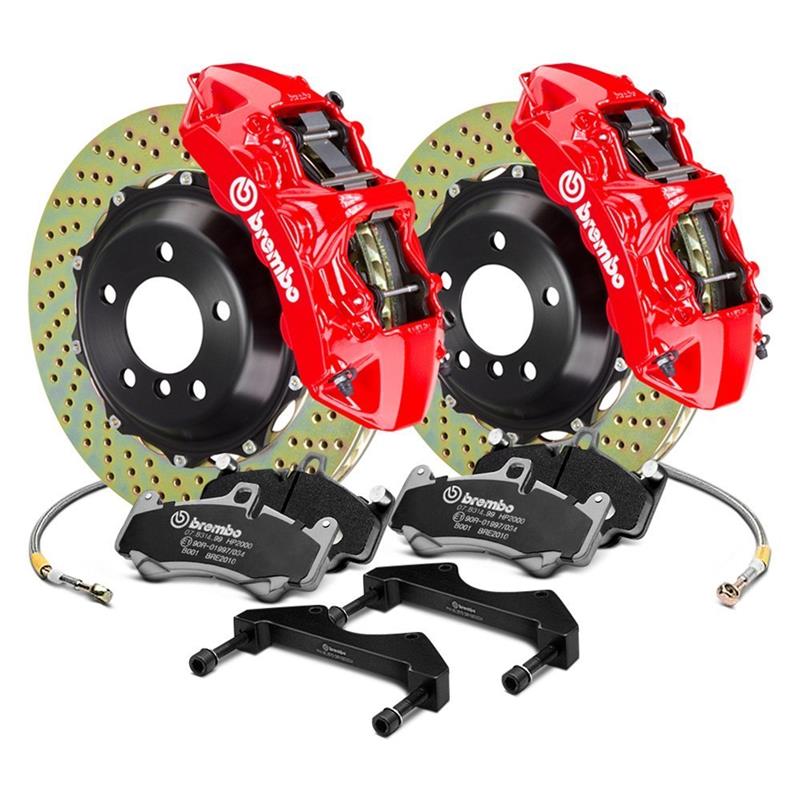 Brembo GT Big Brake Kit - Requires Modification to the OEM Steering Knuckle - For use w/ OEM Ride Height Vehicles 1G3.9001A2