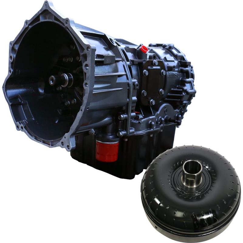 BD Diesel Transmission - Incl HD Transmission Pan - Incl Multi-Disc Triple Torque Force Converter & Billet Input Shaft - Requires $2,100.00 Refundable Core Deposit 1064702BM