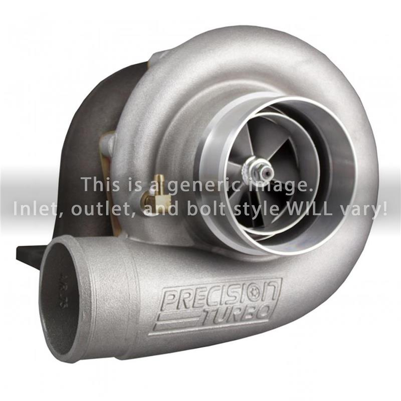 Precision Turbo & Engine Gen1 6766 Journal Bearing SP CEA Billet T4 Inlet V-Band Outlet.58 A/R 11504010199