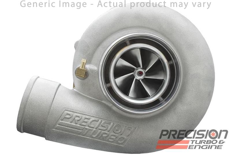 Precision Turbo & Engine Gen2 6870 Ball Bearing HP CEA Billet T4 Divided Inlet V-Band Out 1.32 A/R 21607215269-1