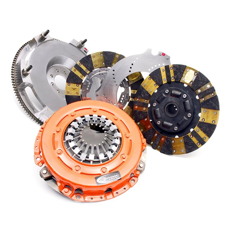 Centerforce Twin Disc Clutch/Flywheel Kit - 143 Tooth Ring Gear - Incl Pressure Plate, Discs, Floater, Flywheel, Bolts, Alignment Tool 4615690