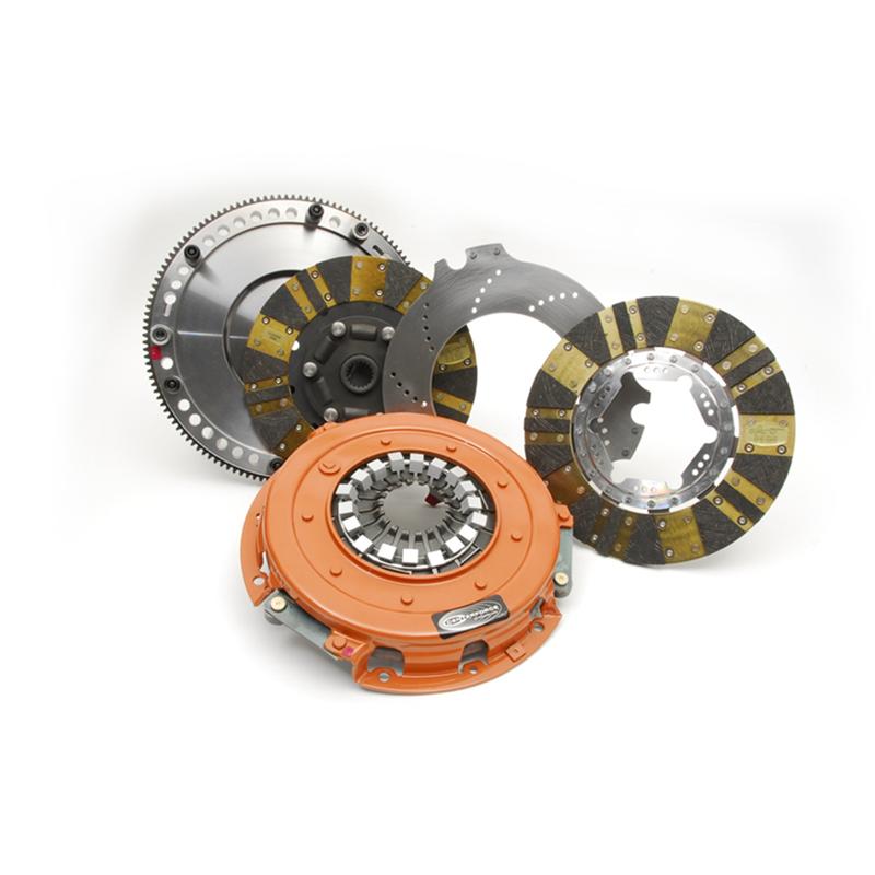 Centerforce Twin Disc Clutch/Flywheel Kit - Incl Pressure Plate, Discs, Floater, Flywheel, Bolts, Alignment Tool 4753018