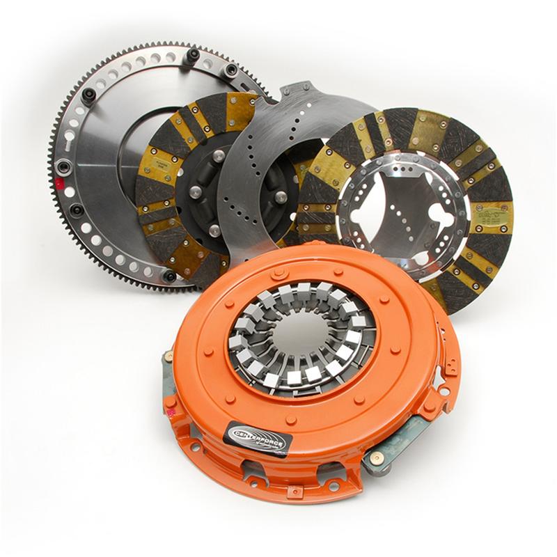 Centerforce Twin Disc Clutch/Flywheel Kit - Incl Pressure Plate, Discs, Floater, Flywheel, Bolts 4613018