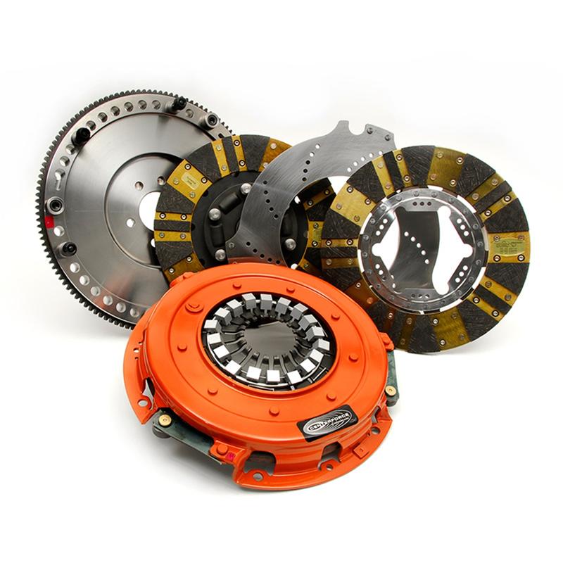 Centerforce Twin Disc Clutch/Flywheel Kit - Incl Pressure Plate, Discs, Floater, Flywheel, Bolts, Alignment Tool 4693000