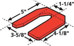 SPC Performance Tandem Truck Shims - Prevost Caster Shim 36060