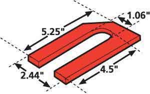 SPC Performance Tandem Truck Shims - Prevost X & XL Shim 36091