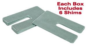 SPC Performance Truck Axle Shims - Zinc Alloy - Pack of 6 10543