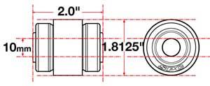 SPC Performance xAxis Sealed Flex Joint - Jeep Series 15613